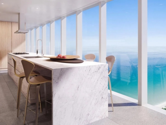 2000Ocean Kitchen Ocean View – Castell Blau