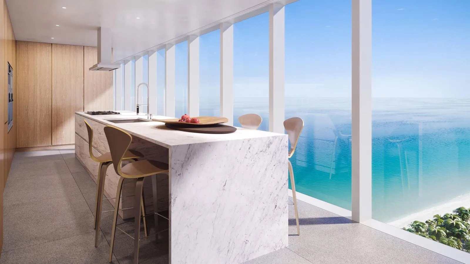 2000Ocean Kitchen Ocean View – Castell Blau