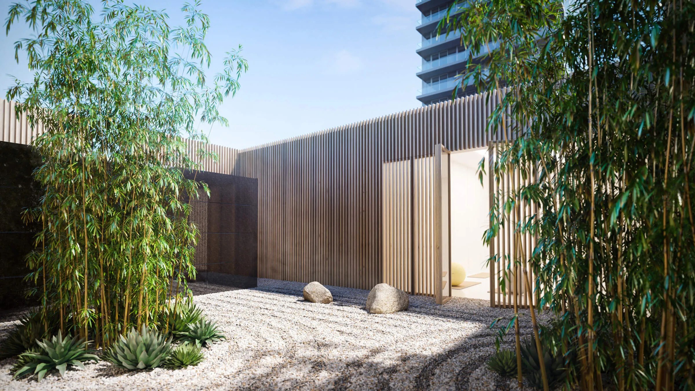 2000Ocean Meditation Garden – Castell Blau