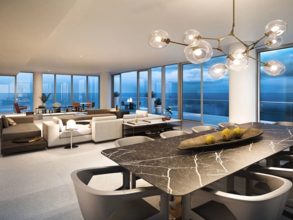 2000Ocean Residence Living Dining – Castell Blau
