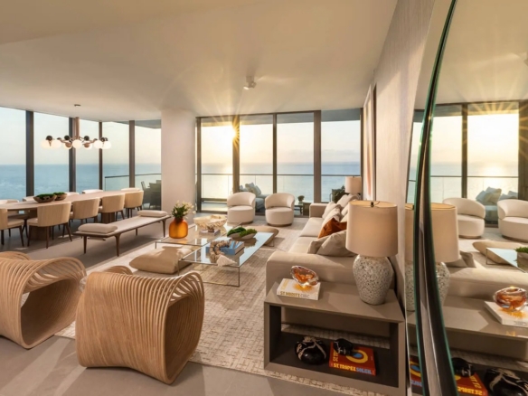 2000Ocean Residence Living Room – Castell Blau