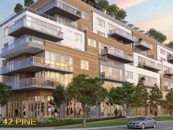 42 Pine Exterior Corner – Castell Blau