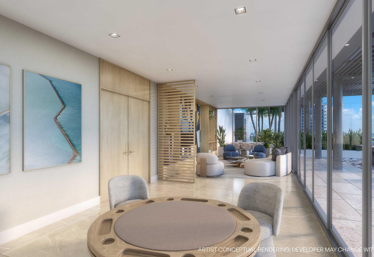 7200 Collins Card Room – Castell Blau