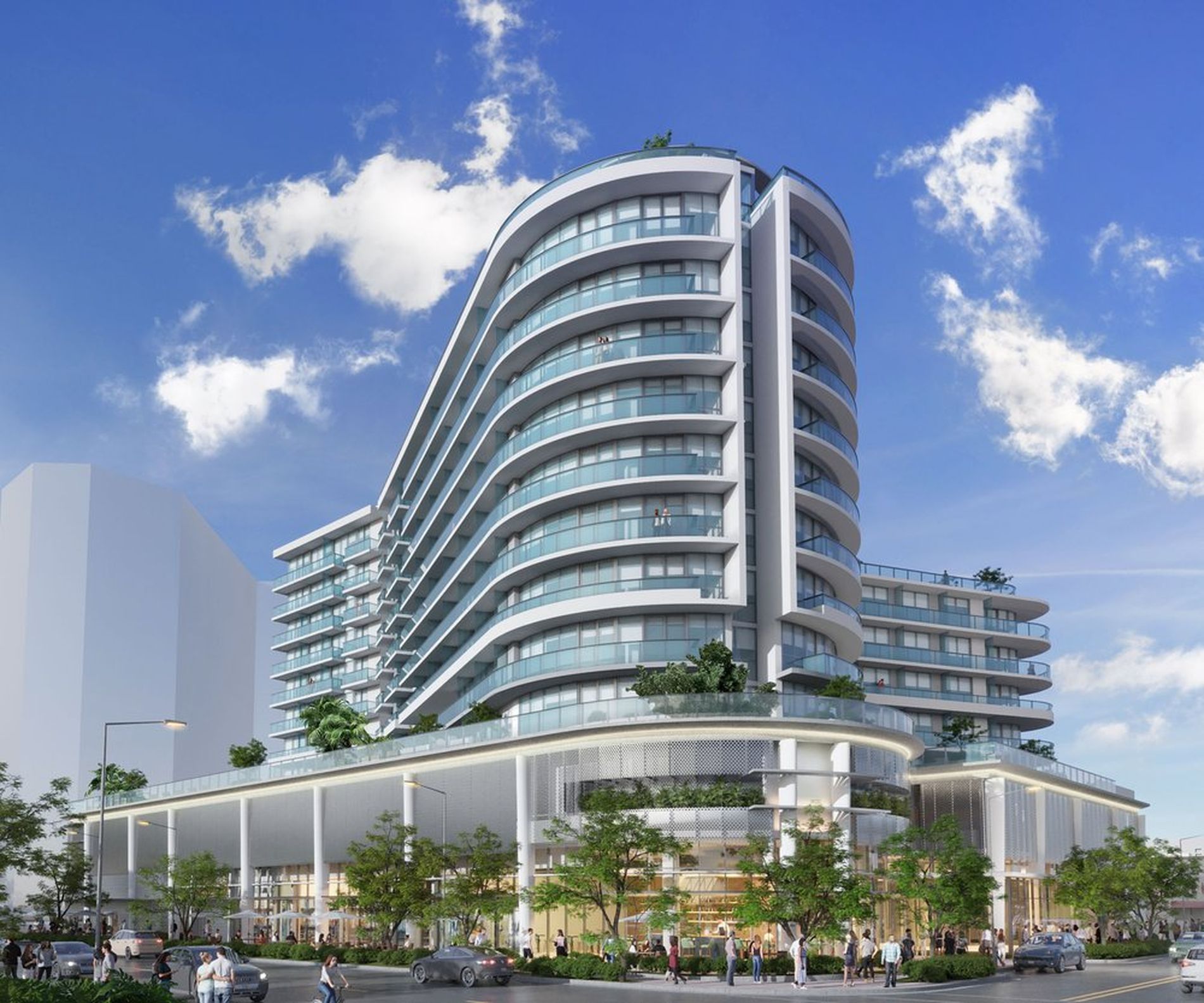 7200 Collins Exterior Tower – Castell Blau