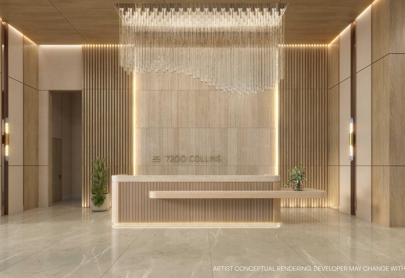 7200 Collins Lobby – Castell Blau