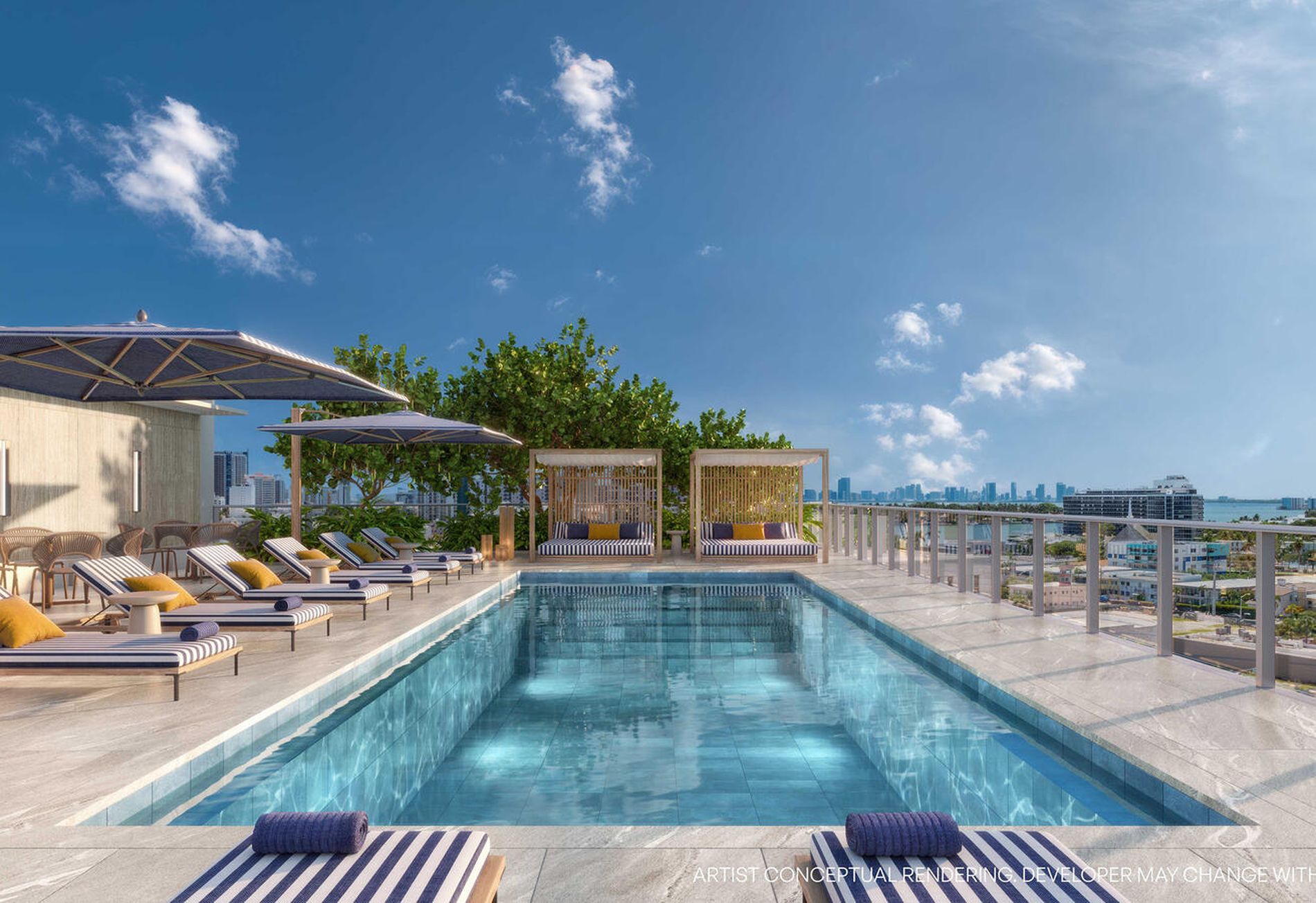 7200 Collins Pool Deck – Castell Blau