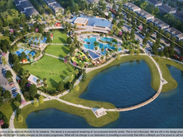 Avera Aerial Amenity Lake – Castell Blau