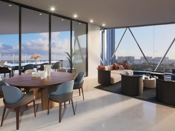 Bentley Residences – Lines 03-04 living and dining