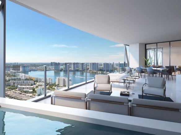 Bentley Residences – Lines 03-04 terrace pool