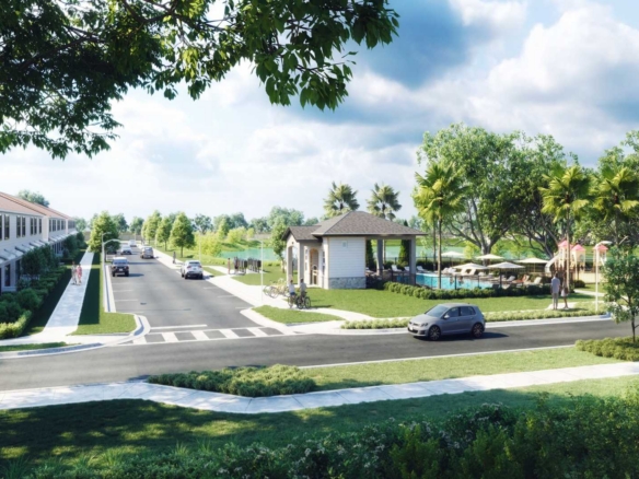 Cove at Nona Sound Clubhouse Street – Castell Blau