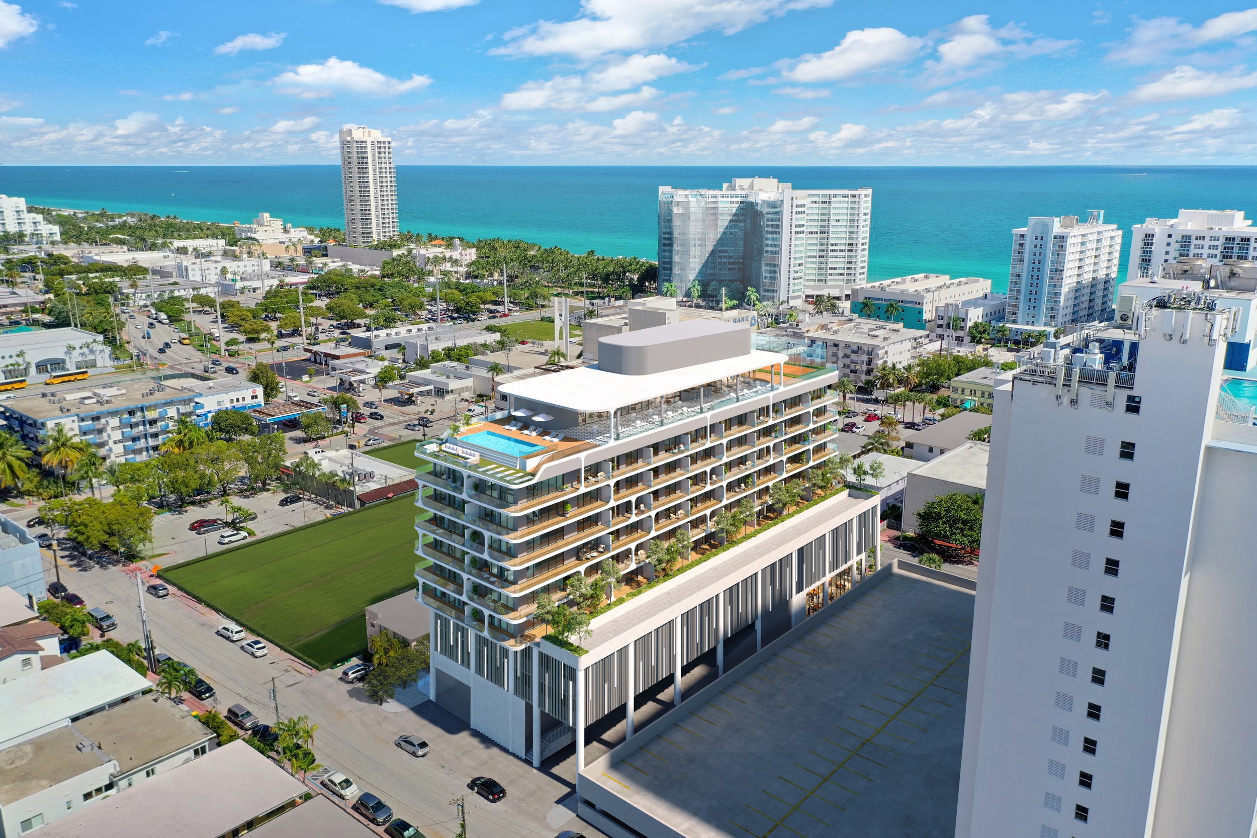 Ella Aerial Beach View – Castell Blau