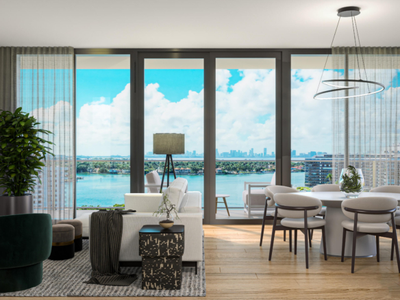 Ella Living Room Bay View – Castell Blau