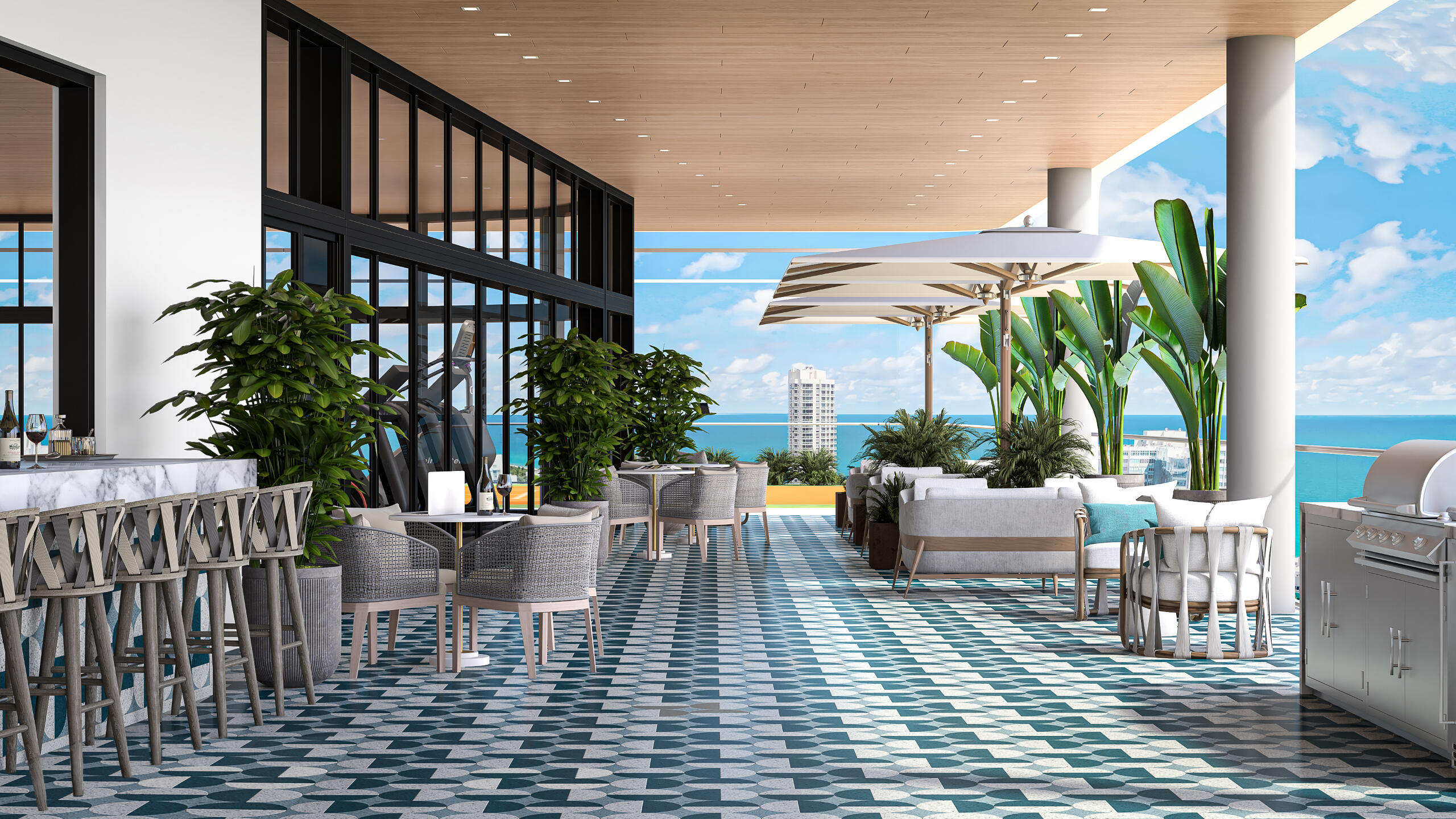 Ella Terrace Lounge – Castell Blau