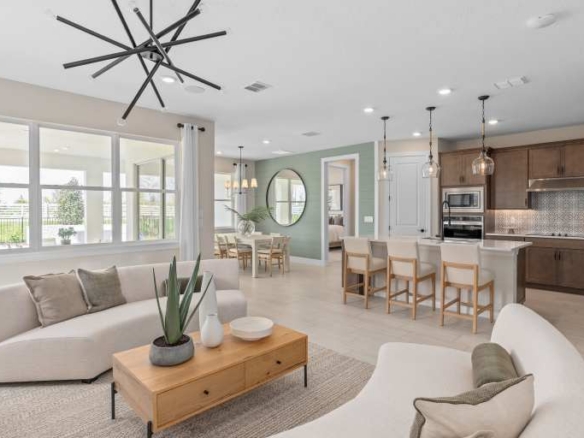 Estates at Nona Sound Great Room – Castell Blau