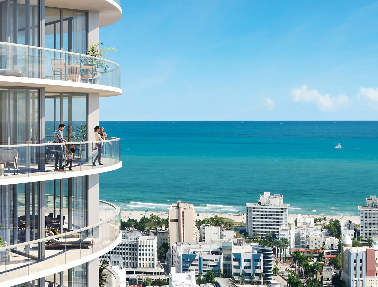 Five Park Balcony Ocean View – Castell Blau