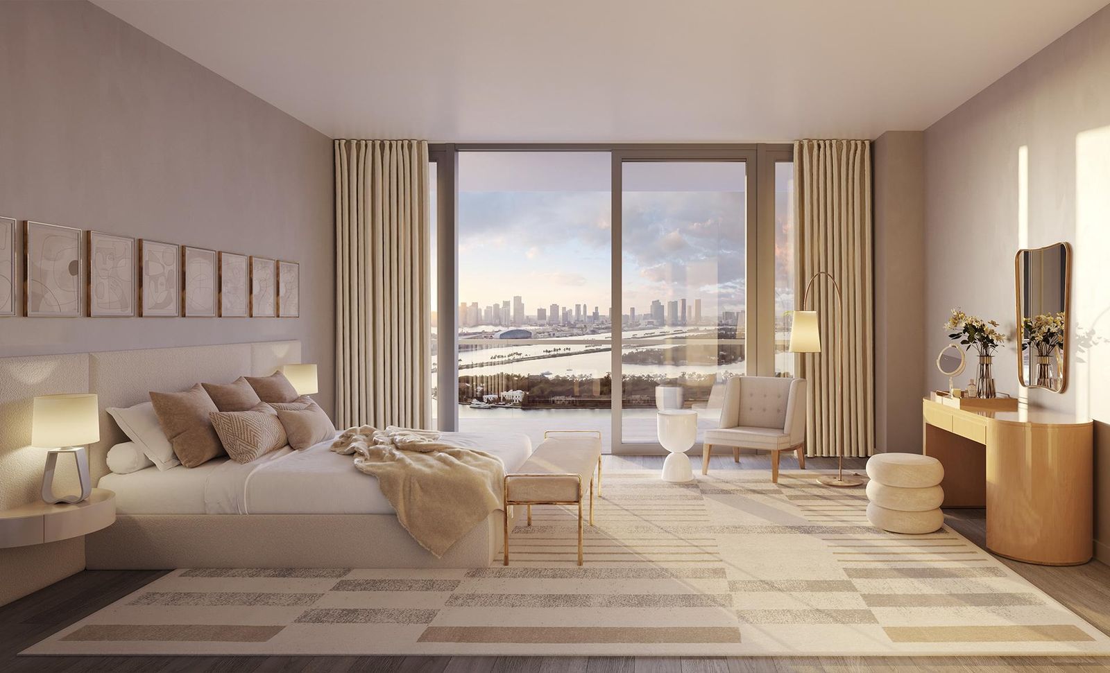 Five Park Bedroom Skyline – Castell Blau