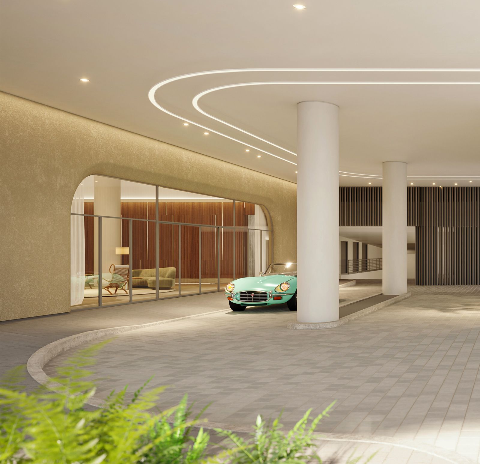 Five Park Porte Cochere – Castell Blau