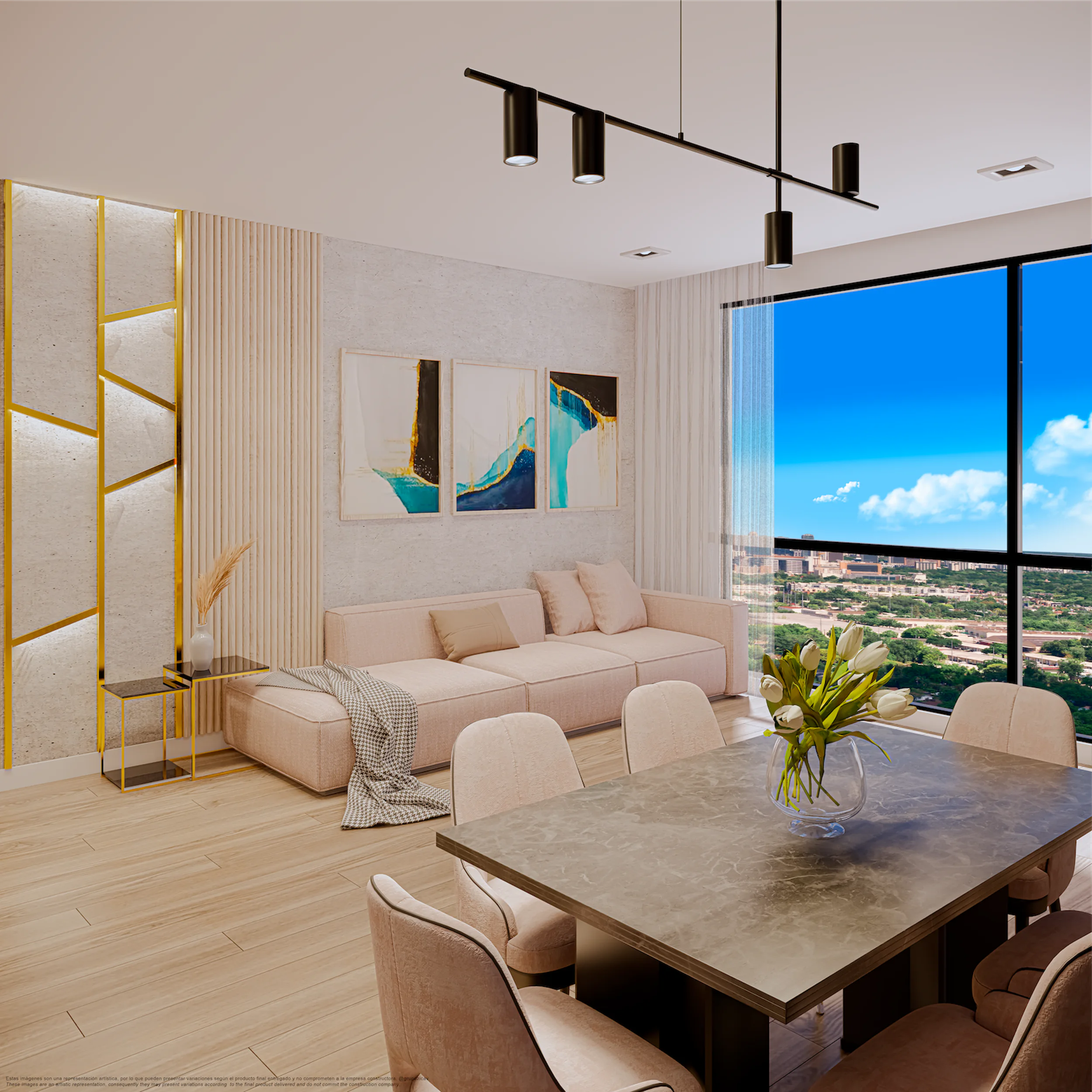 GZ Universal Tower Living Room – Castell Blau