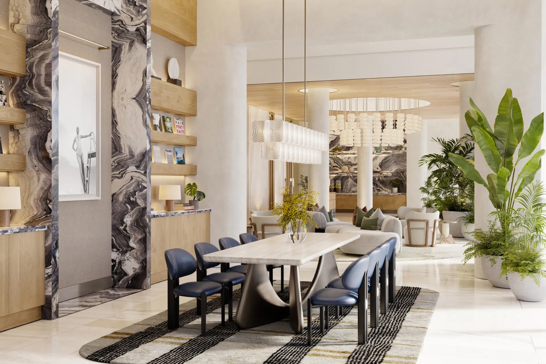 IconBeach Dining Lounge – Castell Blau