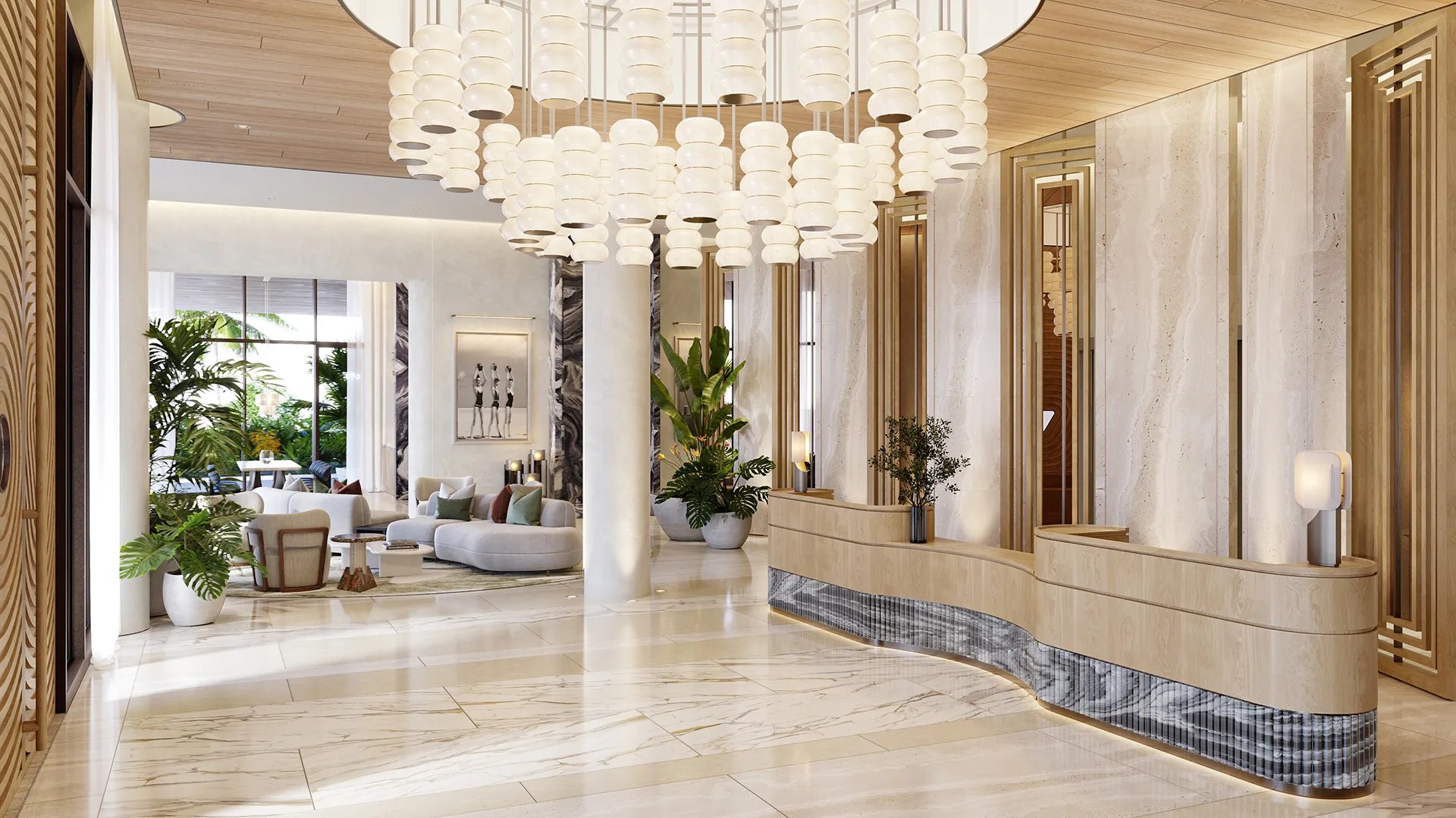 IconBeach Lobby – Castell Blau