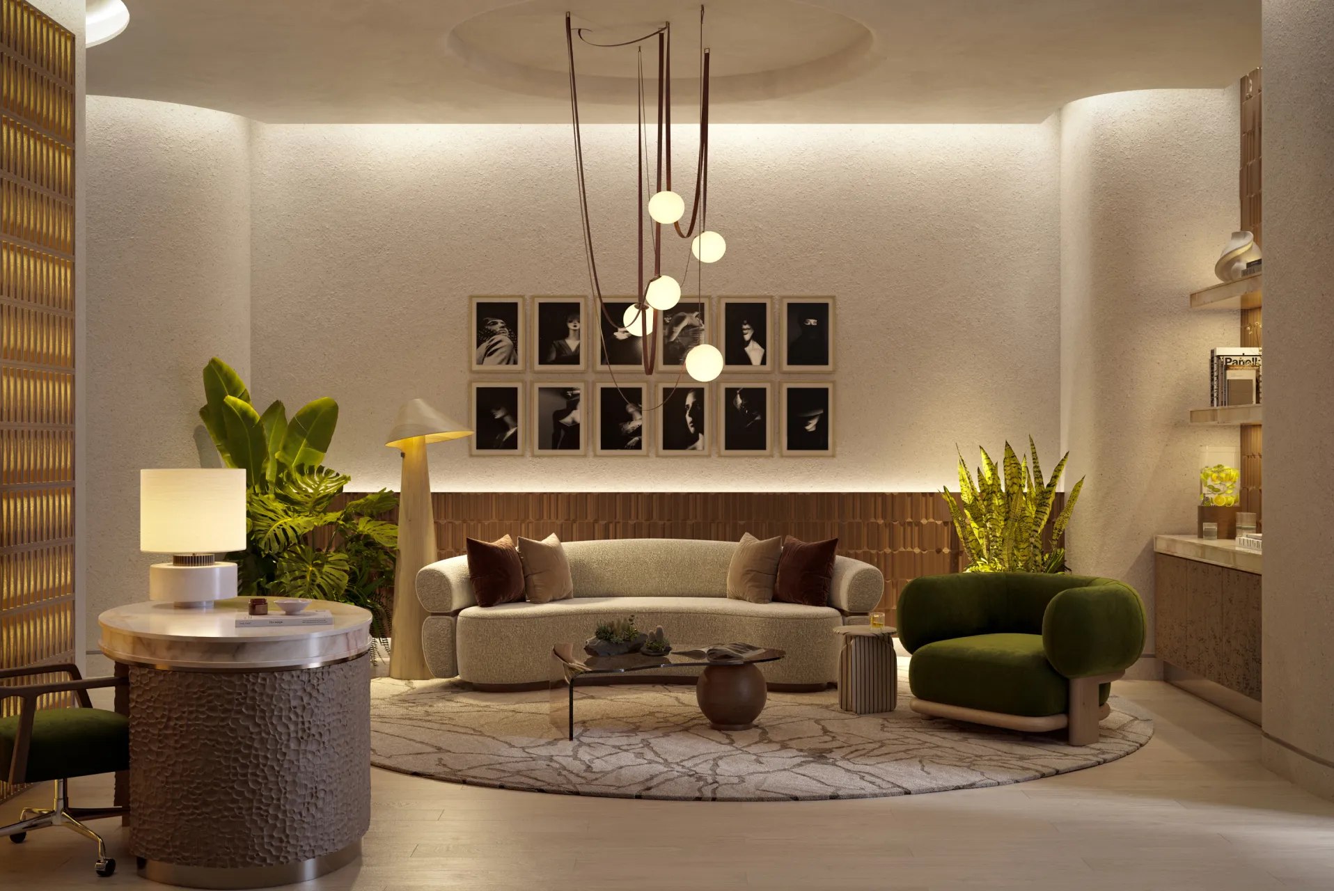 IconBeach Lounge Sitting Room – Castell Blau