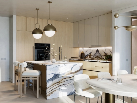 IconBeach Residence Kitchen – Castell Blau