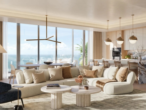 IconBeach Residence Living Room – Castell Blau