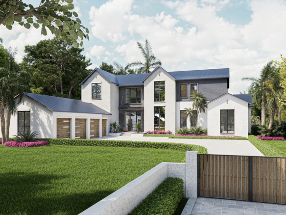 Lake Sheen Sound Estate Exterior – Castell Blau