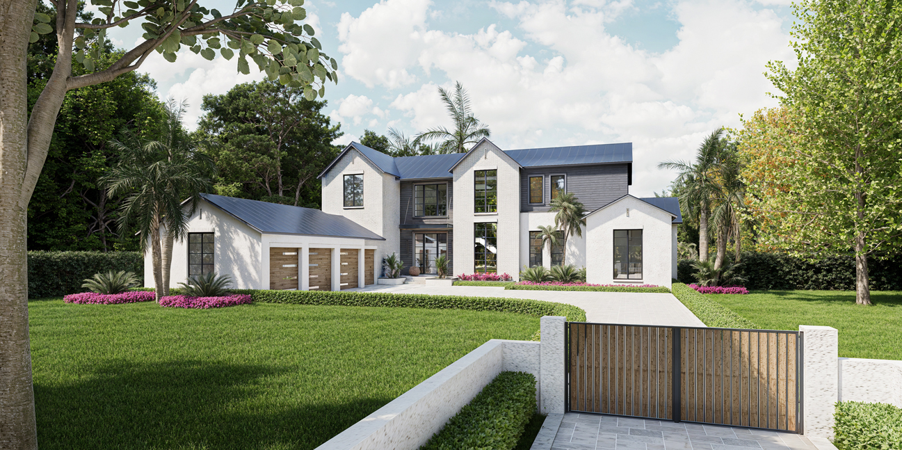 Lake Sheen Sound Estate Exterior – Castell Blau
