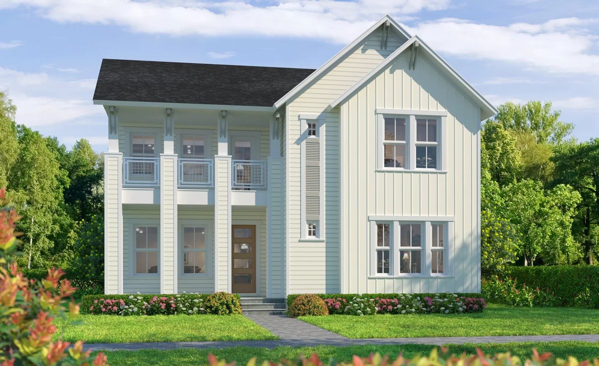 Laureate Park Farmhouse Exterior – Castell Blau
