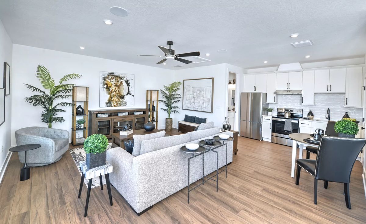 Laureate Park Open Living Dining – Castell Blau