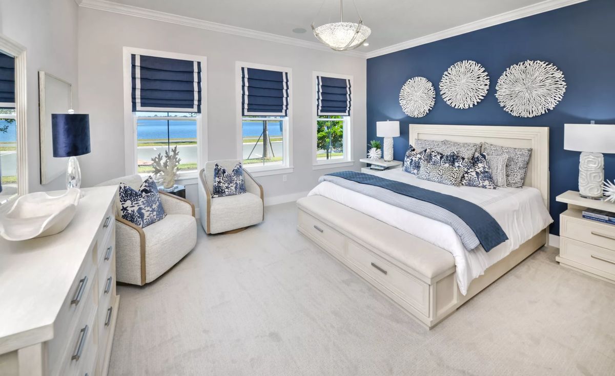 Laureate Park Primary Bedroom – Castell Blau