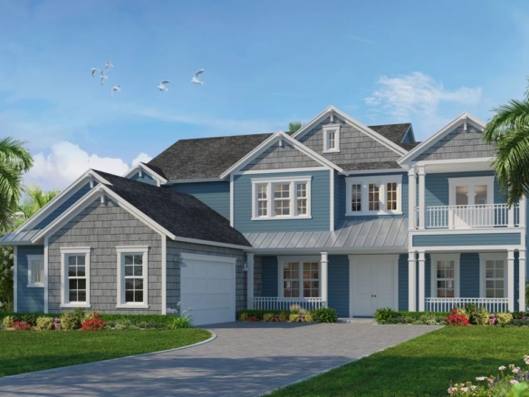 Live Oak Estates Home Exterior – Castell Blau