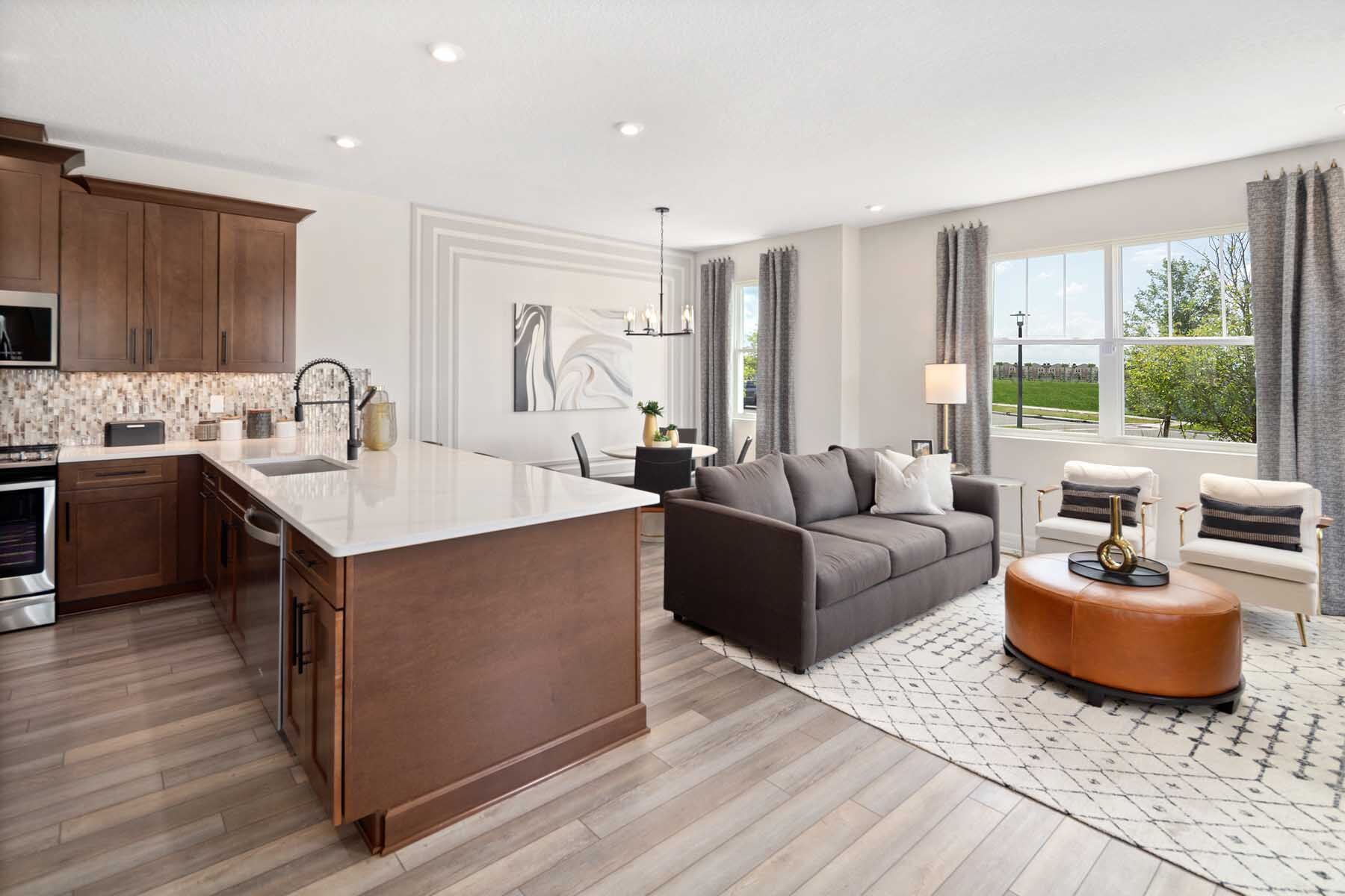 Meridian Parks Living Kitchen – Castell Blau