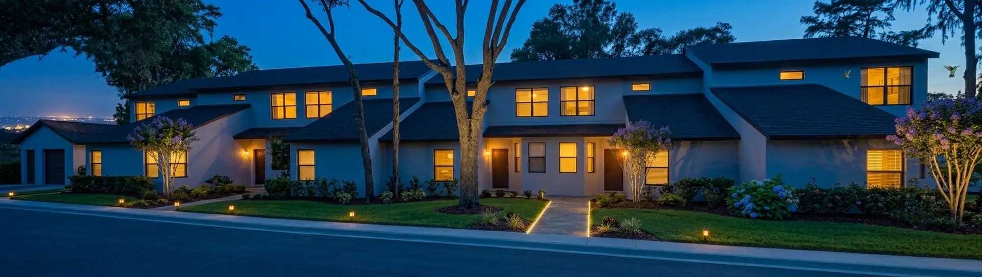 New Rosemont townhomes Orlando – Facade Rendering