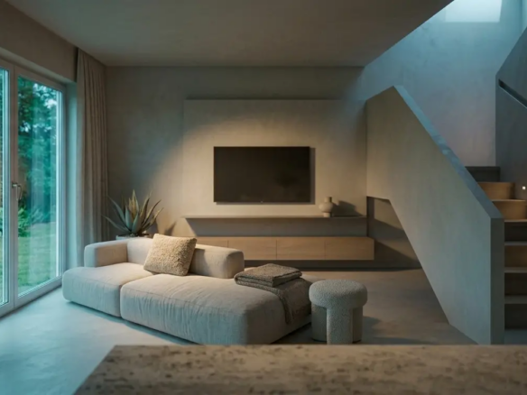New Rosemont townhomes Orlando – Living Room