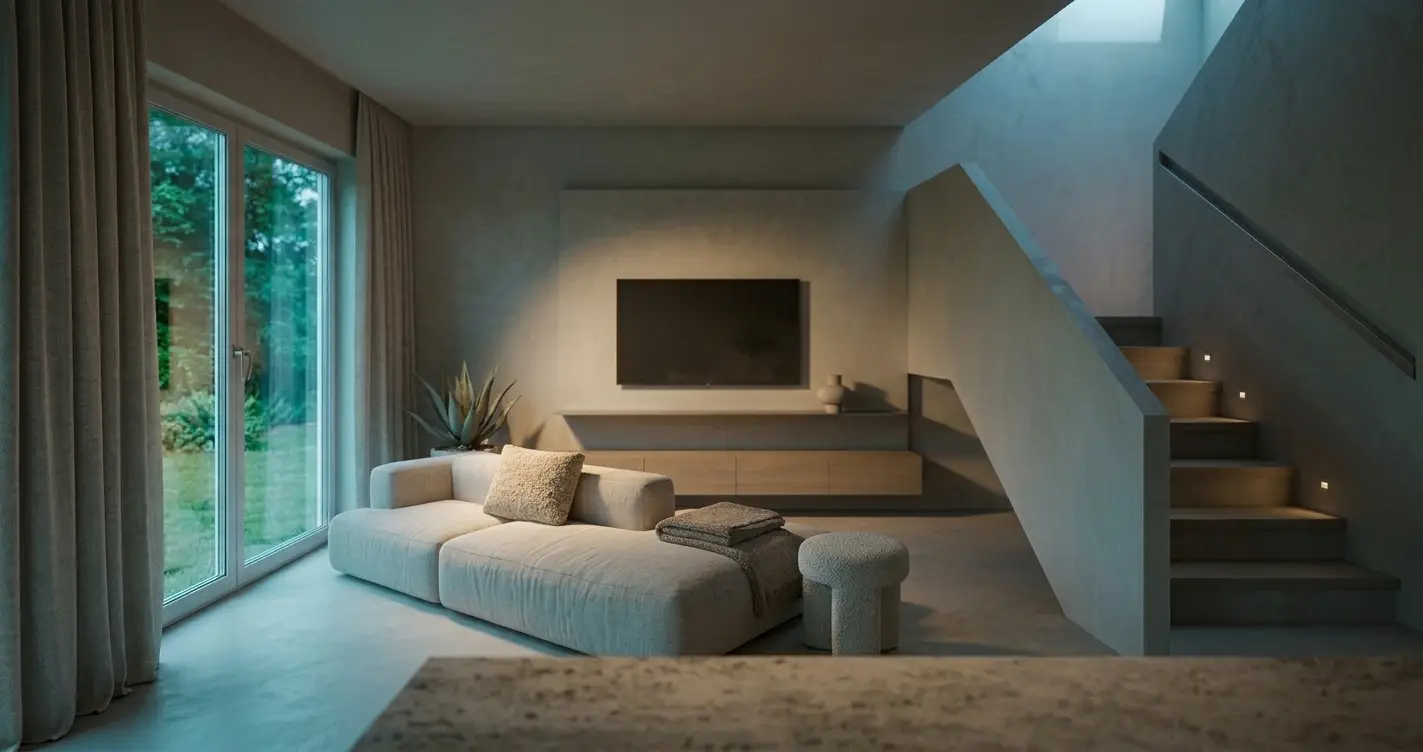 New Rosemont townhomes Orlando – Living Room