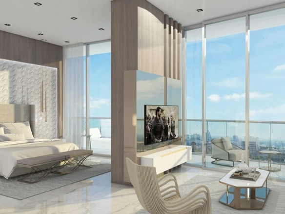 OasisHallandale Bedroom – Castell Blau