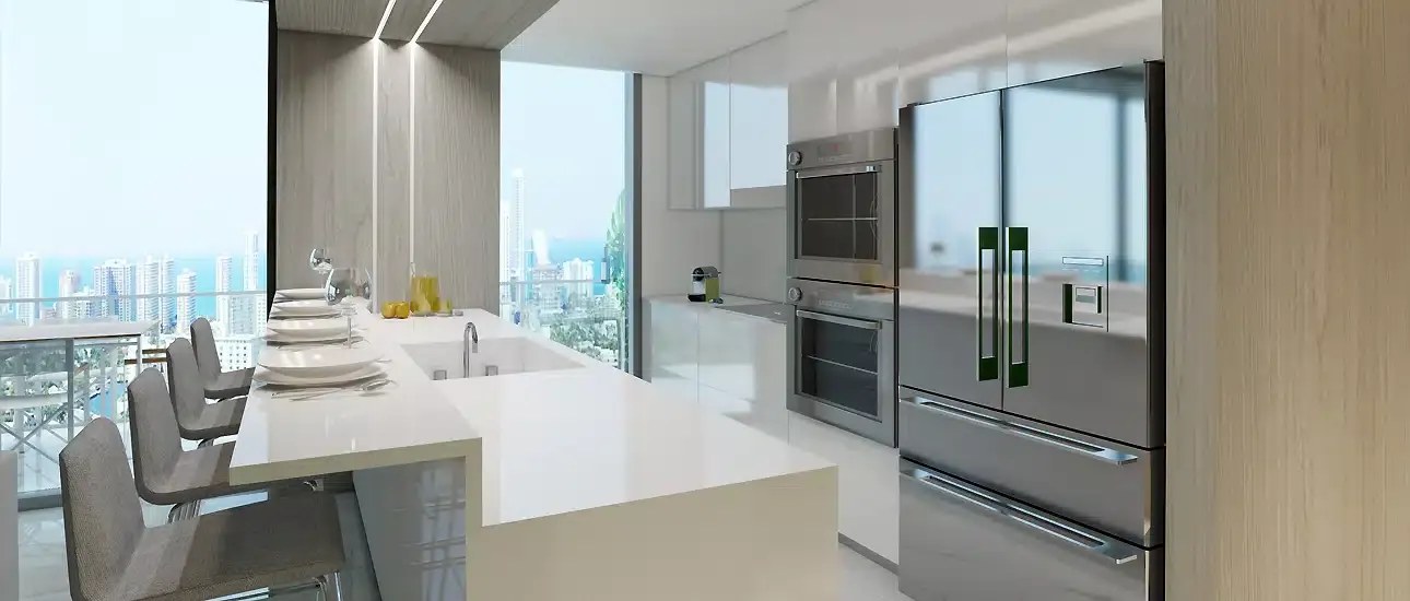 OasisHallandale Kitchen – Castell Blau
