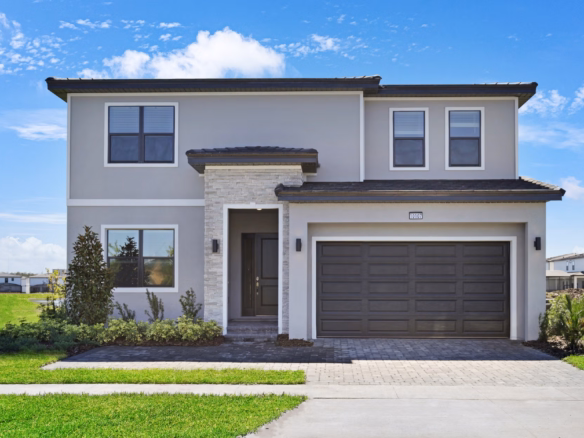 Paradiso Grande Townhome Exterior B – Castell Blau