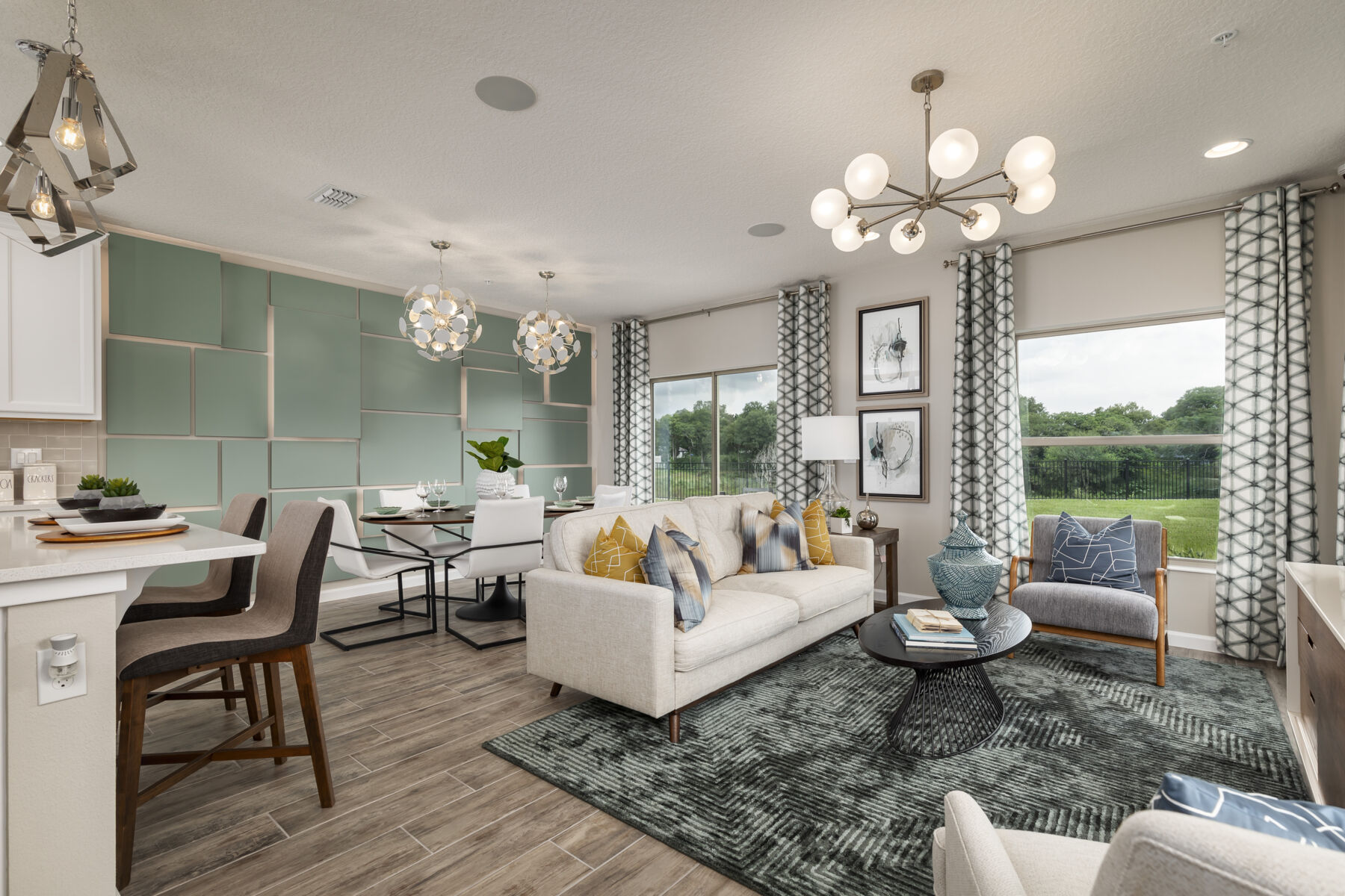 Reeves Place Living Room – Castell Blau