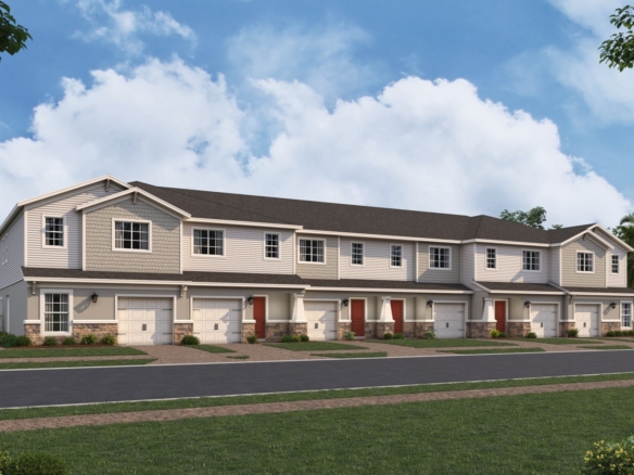 Reeves Place Townhome Row – Castell Blau