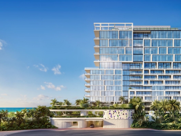 Rosewood Residences Exterior Ocean View – Castell Blau