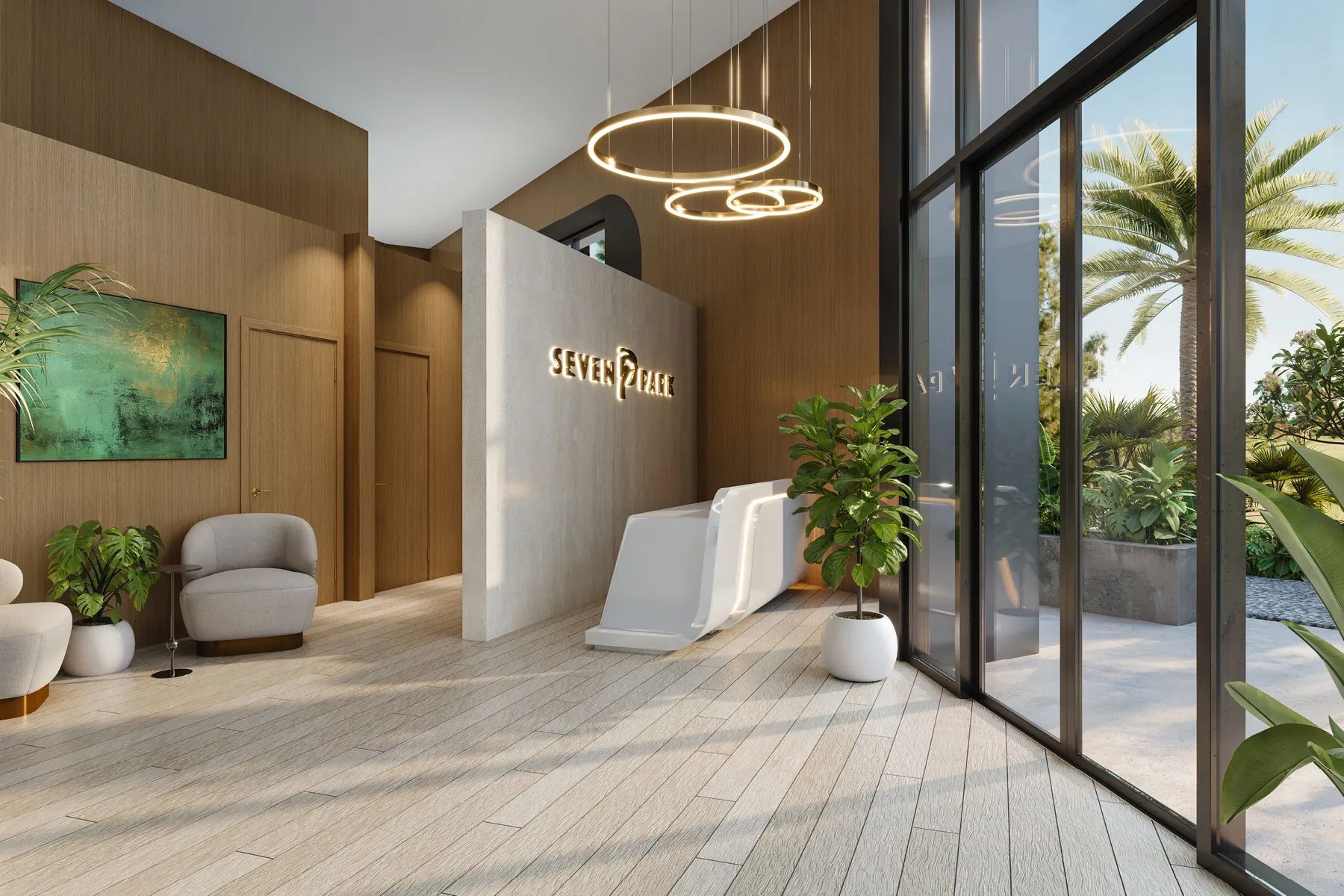 Seven Park – Lobby reception
