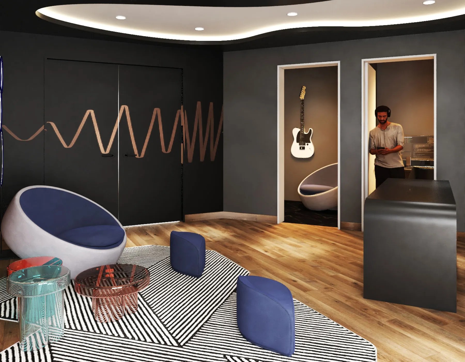 Seven Park – Music lounge