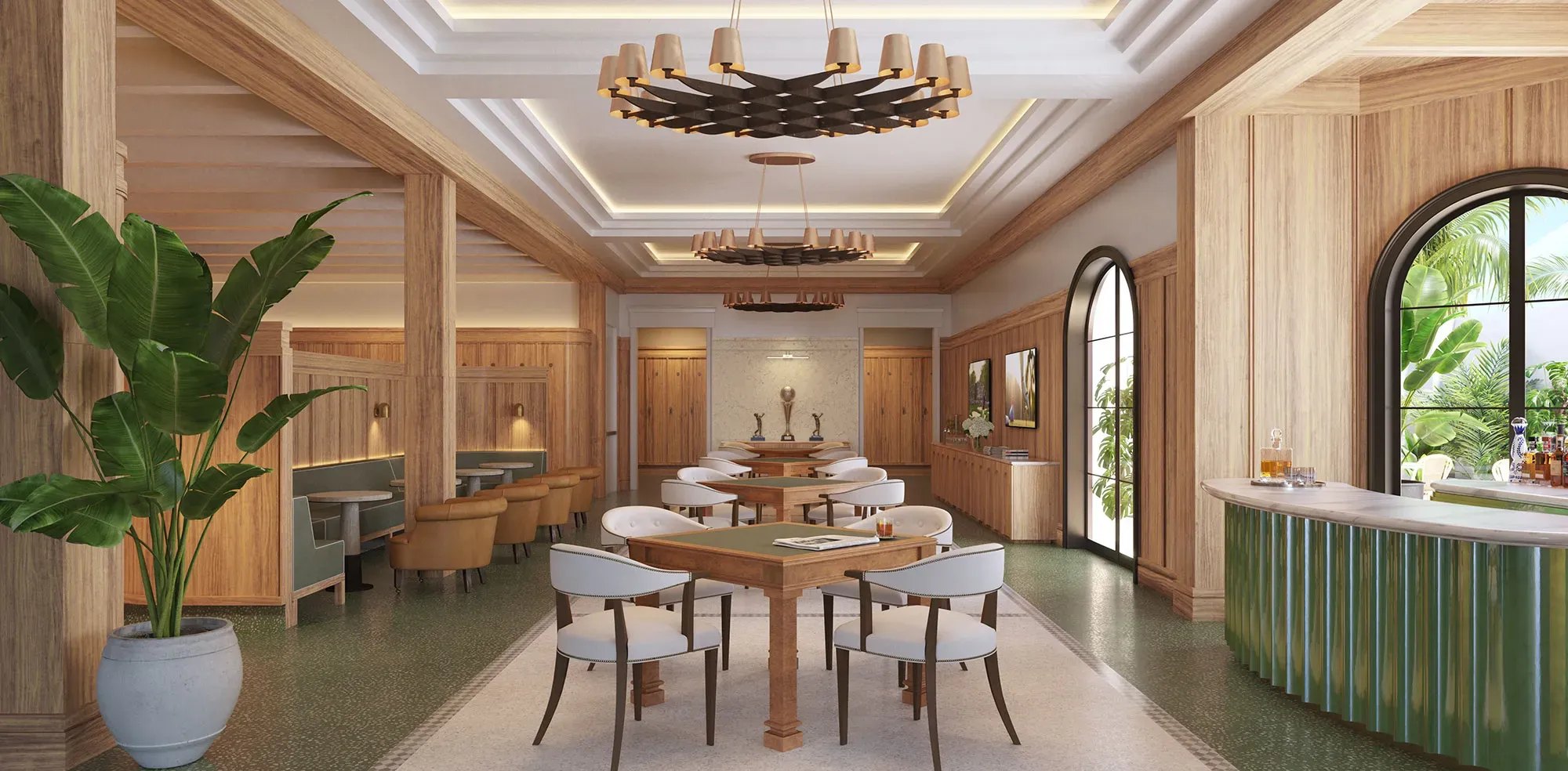 The Residences at Shell Bay – Clubhouse lounge
