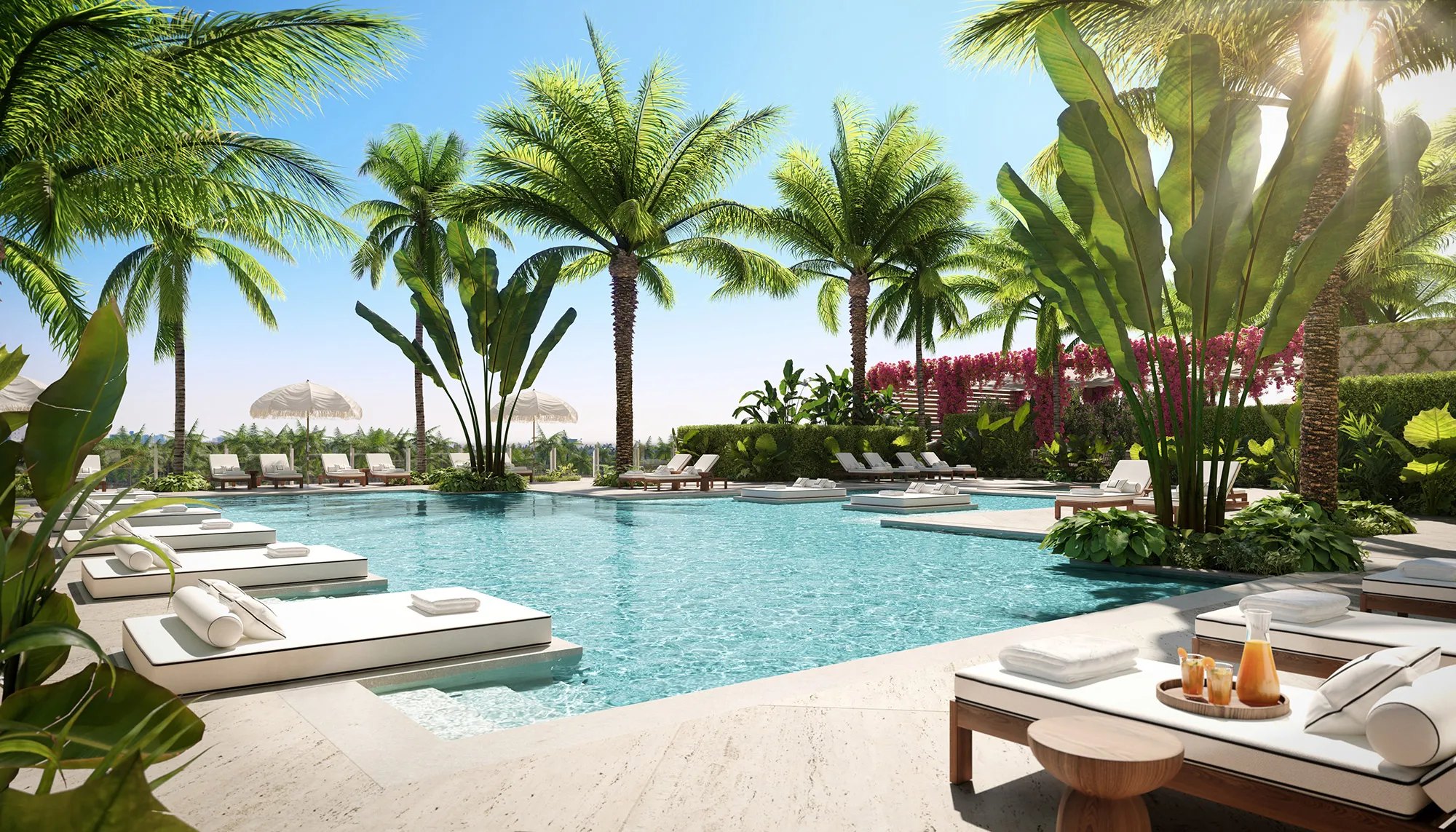 The Residences at Shell Bay – Pool deck