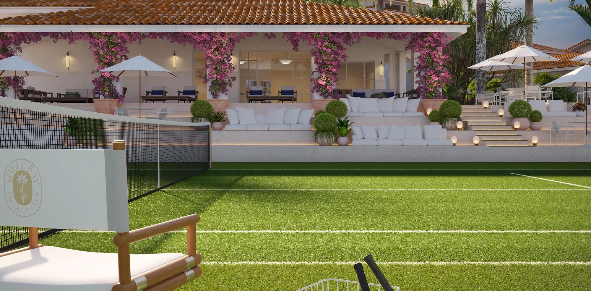 The Residences at Shell Bay – Racquet club
