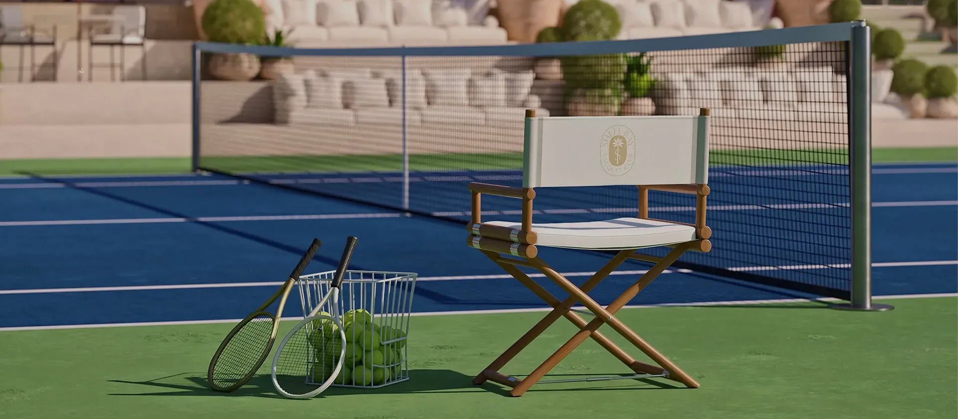 The Residences at Shell Bay – Tennis court