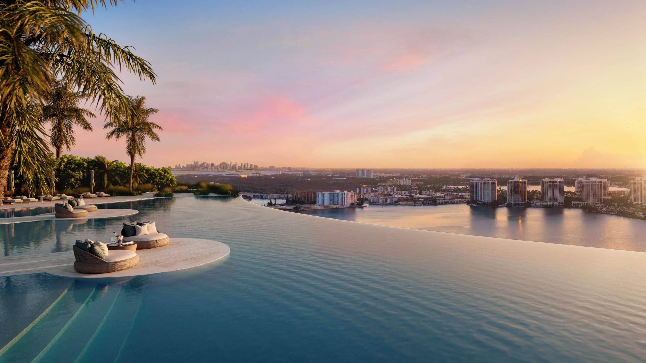 St. Regis Sunny Isles Beach – Infinity-edge pool